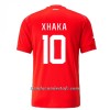 Camiseta de fútbol Suiza Xhaka 10 Primera Equipación Mundial 2022 - Hombre